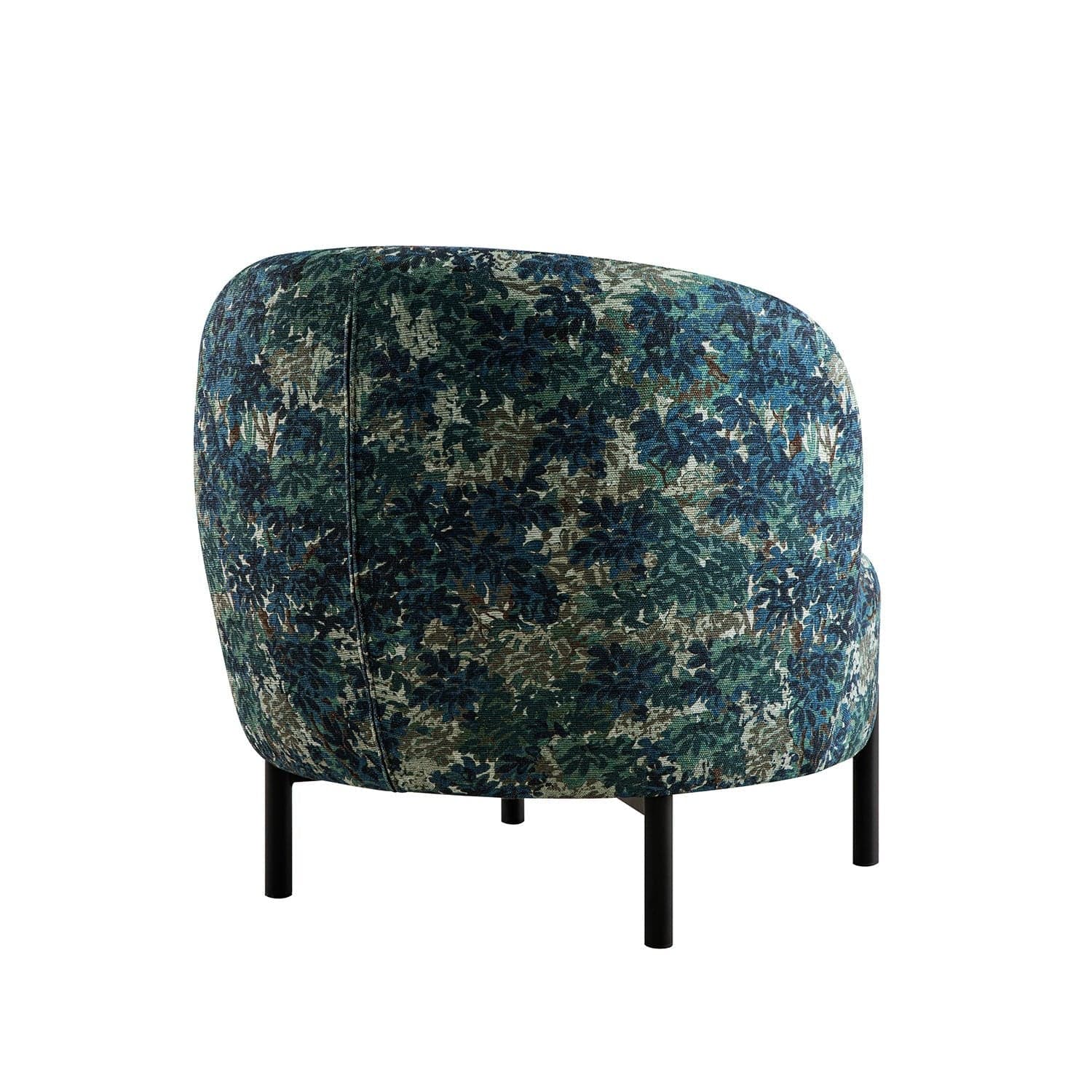 Amboise Armchair with Ball Cushion, Julien Linen Blend