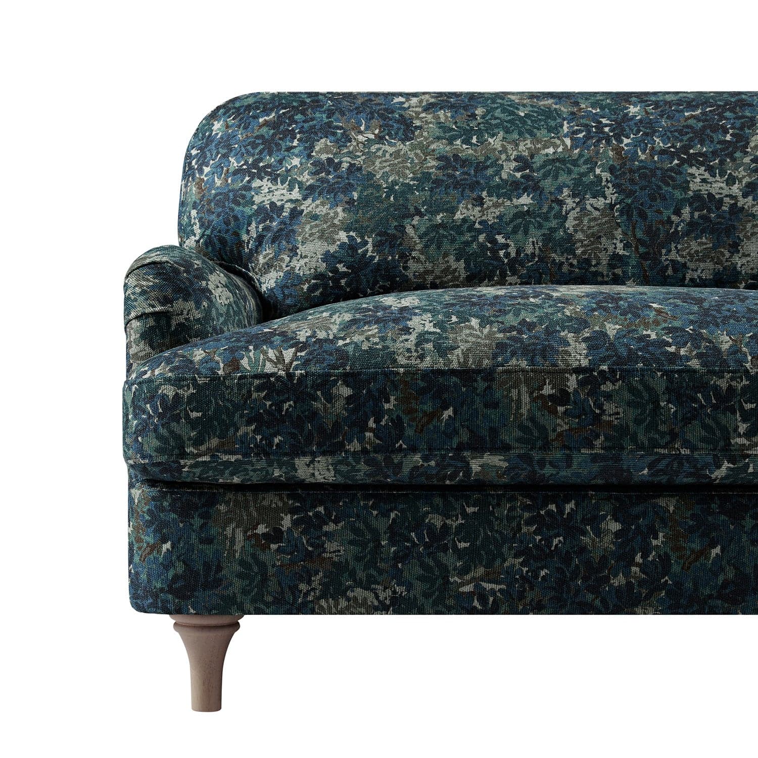 Daphnis Julien Patterned Linen Blend Sofa, Loveseat